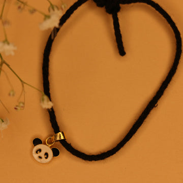 Panda kids black thread nazarbattu